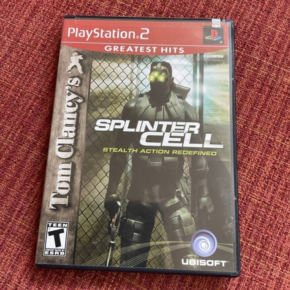 PlayStation 2 PS2 Tom Clancy's Splinter Cell Greatest Hits Video‎ Game Complete